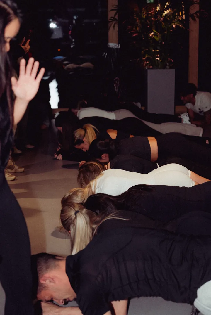 Le concours de planche en pleine compétition